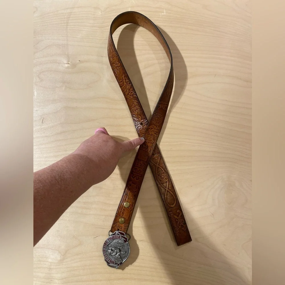 Arroyo Grande Buckle Volunteer Fire Fighter with Belt (AM)